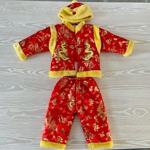 Traditional Chinese boys outfit